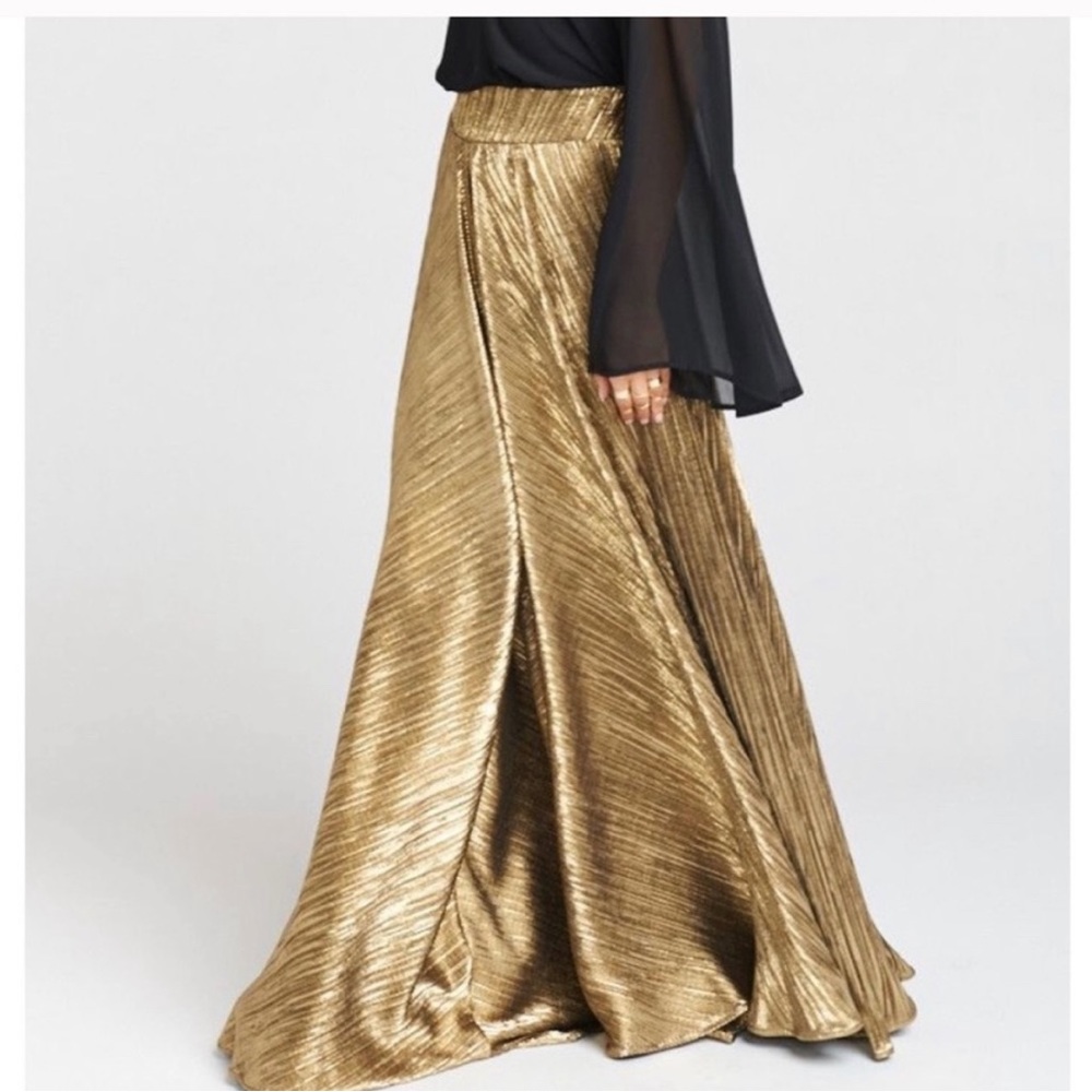 Show Me Your Mumu Good as Gold Dance Pleat Pant